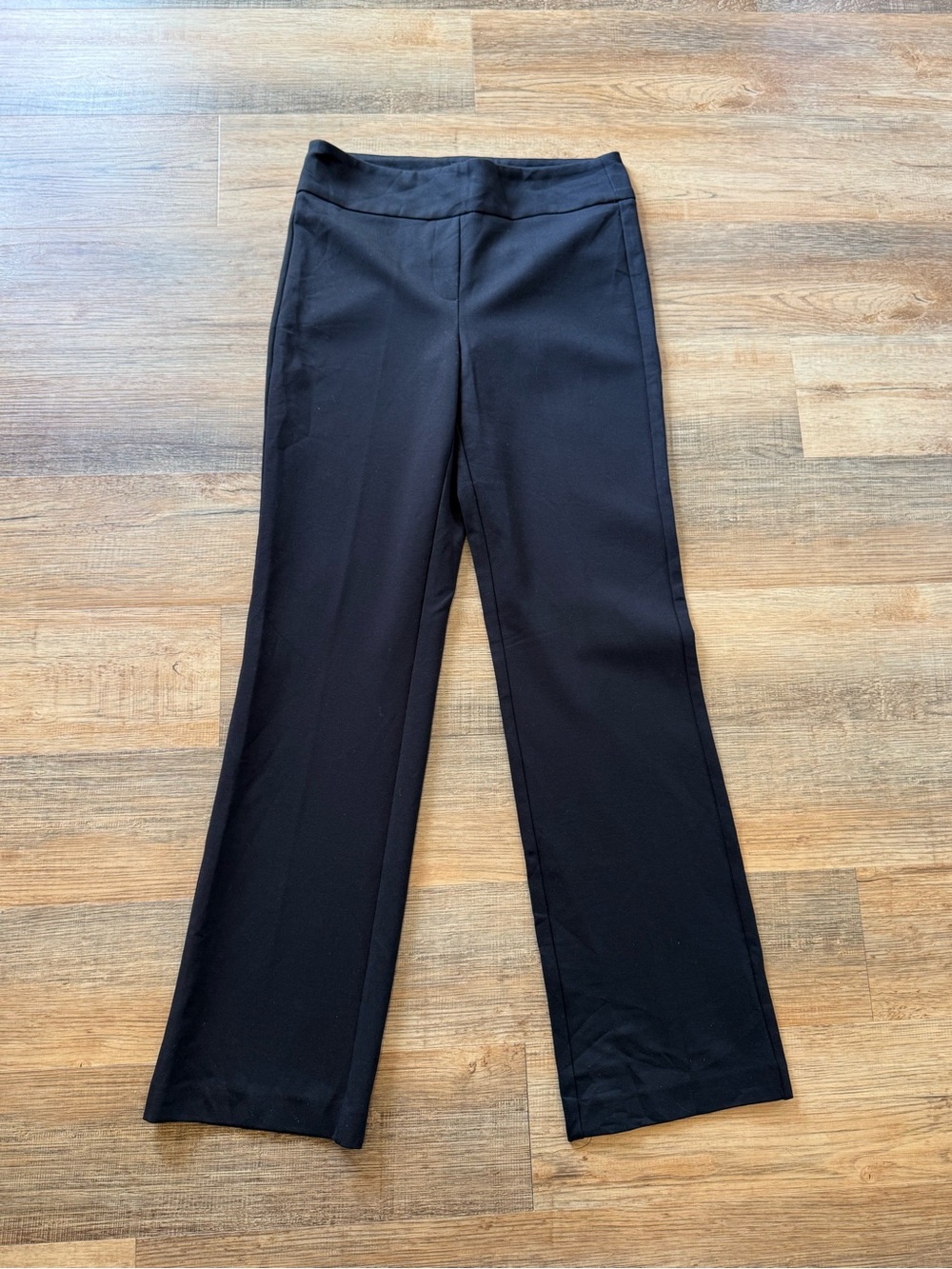 Women’s Black Tailored Wide-Leg Trousers